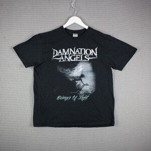 Damnation Angels 2012 Bringer Of Light Band Tee Mens XL